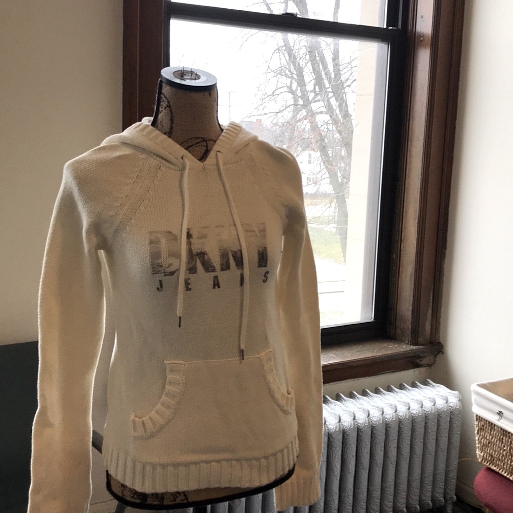 DKNY hooded sweater NWOT
